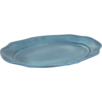 Illustration av Klipp Serveringsfat blue