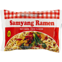 Illustration av Samyang Nudlar