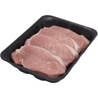 Illustration av Kotlett benfri i skivor