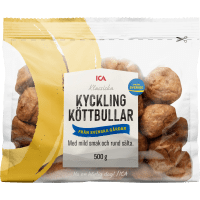 Illustration av Kycklingköttbullar Stekta Färska