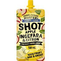 Illustration av Ingefära shot pouch