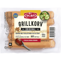 Illustration av Grillkorv Original