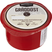 Illustration av Gräddost 38% 400g Wernersson ost