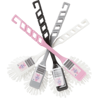 Illustration av Diskborste Rosa Bandet