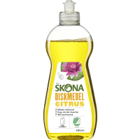 Illustration av Handdiskmedel Citrus