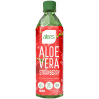 Illustration av AloeVera Jordgubb