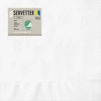 Illustration av Servett 20p 33cm 3lags