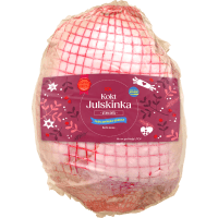 Illustration av Julskinka kokt