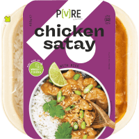 Illustration av Chicken Satay