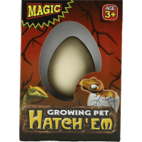 Illustration av Växande dinoägg