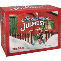 Illustration av Julmust 20-p