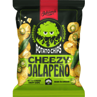 Illustration av Chips Cheezy Jalapeño