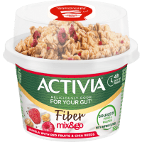 Illustration av Mix&Go Granola Röd