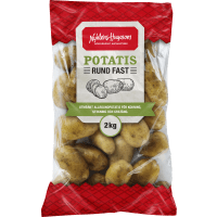 Illustration av Rund fast potatis