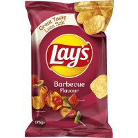 Illustration av Chips Barbecue