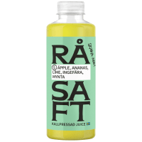 Illustration av Juice Äpple Ananas Lime Ingefära Mynta