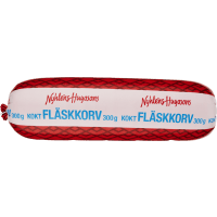 Illustration av Fläskkorv