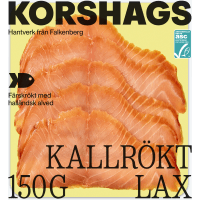 Illustration av Festen är Nära Kallrökt laxfilé