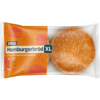 Illustration av Hamburgerbröd