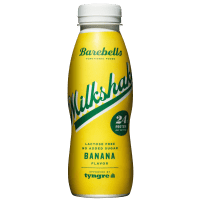 Illustration av Proteinmilkshake Banana