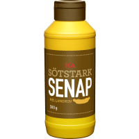 Illustration av Senap Söt Stark