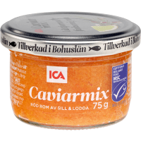 Illustration av Röd caviarmix