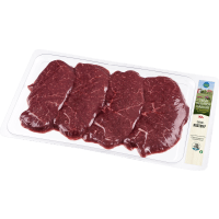 Illustration av Rostbiff skivad