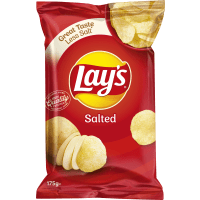 Illustration av Chips Salted