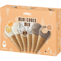 Illustration av Minicones mix