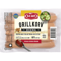 Illustration av Grillkorv Original