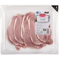 Illustration av Kotlett tunnskivad