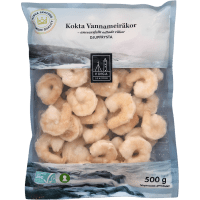 Illustration av Kokta vannameiräkor