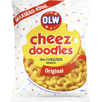 Illustration av Cheez Doodles Max