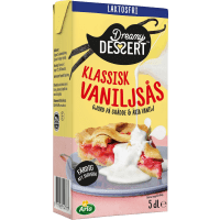 Illustration av Vaniljsås Klassisk Laktosfri 10%