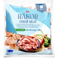 Illustration av Räkor med skal 90/120