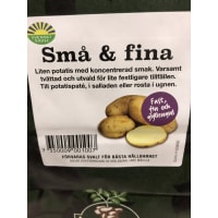 Illustration av Potatis Små och fina