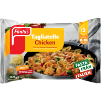 Illustration av Tagliatelle chicken