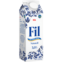 Illustration av Fil Naturell 3%