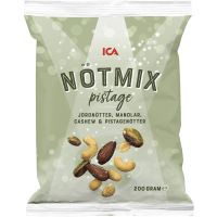 Illustration av Nötmix med pistage