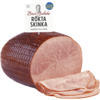 Illustration av Bror Jakobs rökta skinka