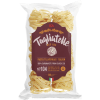 Illustration av Tagliatelle med ägg