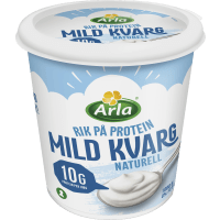 Illustration av Mild kvarg naturell