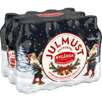 Illustration av Julmust Light 12-p 33cl