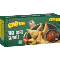 Illustration av Vegetariska samosa