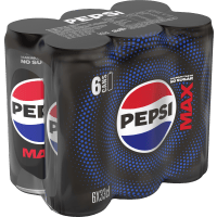 Illustration av Pepsi Max 6-pack