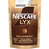 Illustration av Snabbkaffe Refill Lyx Mellanrost Nescafé