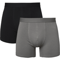 Illustration av Boxer 2p Svart/Grå