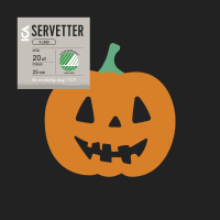 Illustration av Servett 25cm Treat Pumpkin