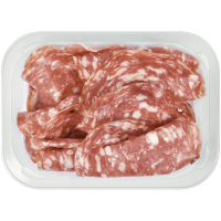 Illustration av salami/prosciutto