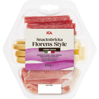 Illustration av Snacksbricka Florens style